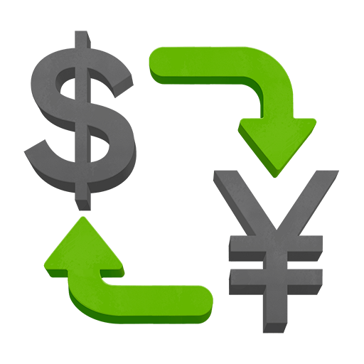 currency exchange as rendered by Twitter Emoji Stickers