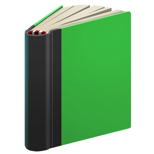 green book as rendered by Twitter Emoji Stickers