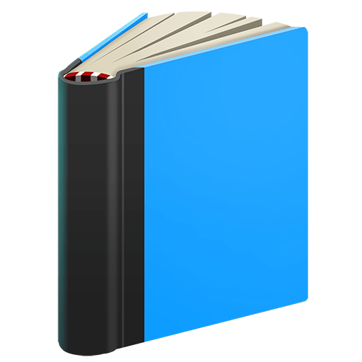 blue book as rendered by Twitter Emoji Stickers