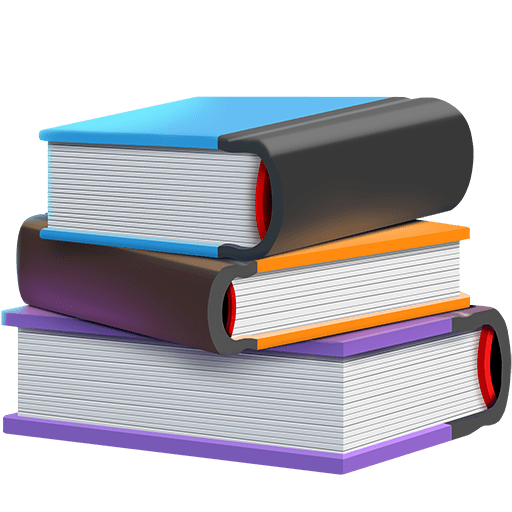 books as rendered by Twitter Emoji Stickers