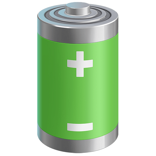 Batterie as rendered by Twitter Emoji Stickers