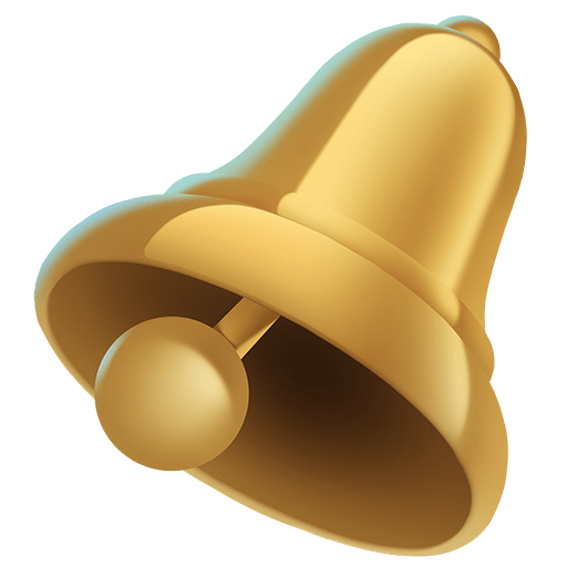campana as rendered by Twitter Emoji Stickers