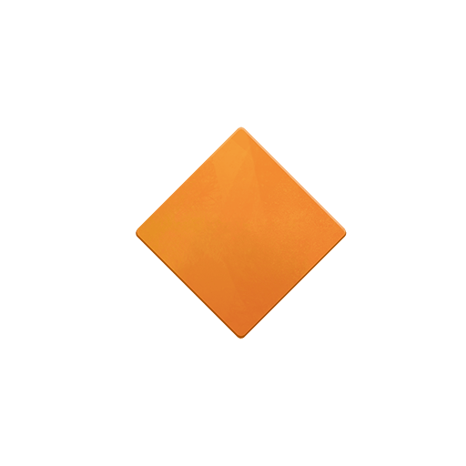 small orange diamond as rendered by Twitter Emoji Stickers
