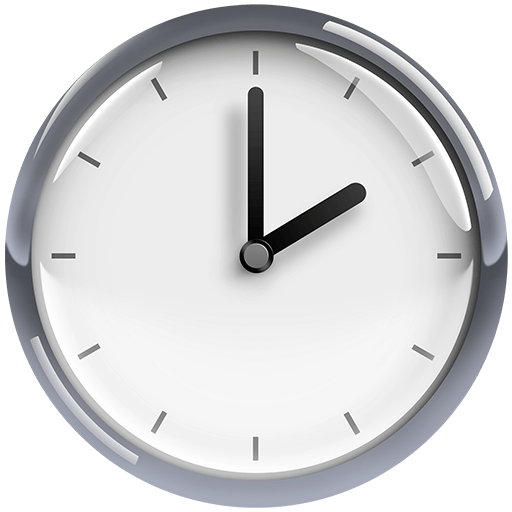two o’clock as rendered by Twitter Emoji Stickers