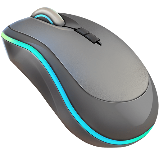computer mouse as rendered by Twitter Emoji Stickers