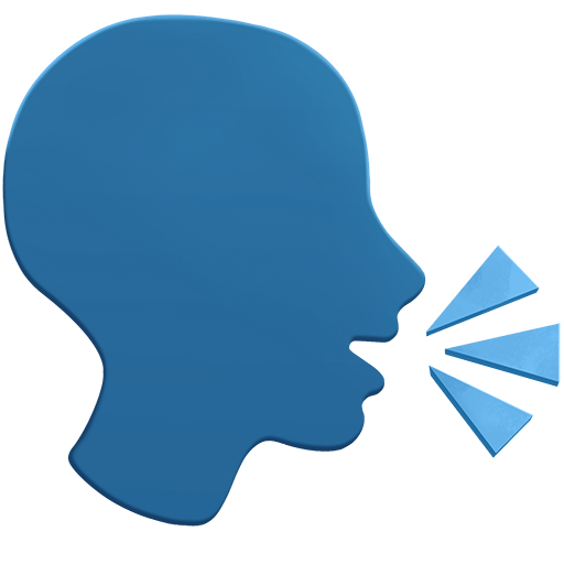 sprechender Kopf as rendered by Twitter Emoji Stickers