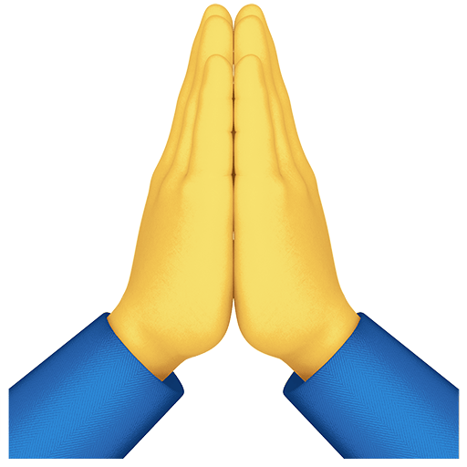 ๊ธฐ๋ as rendered by Twitter Emoji Stickers