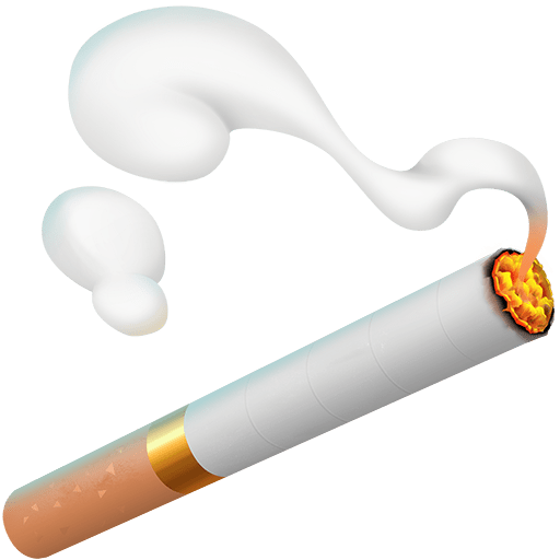 sigaretta as rendered by Twitter Emoji Stickers