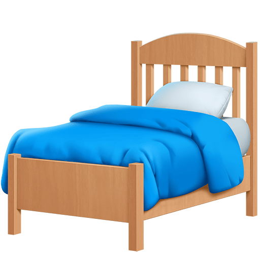 سرير as rendered by Twitter Emoji Stickers