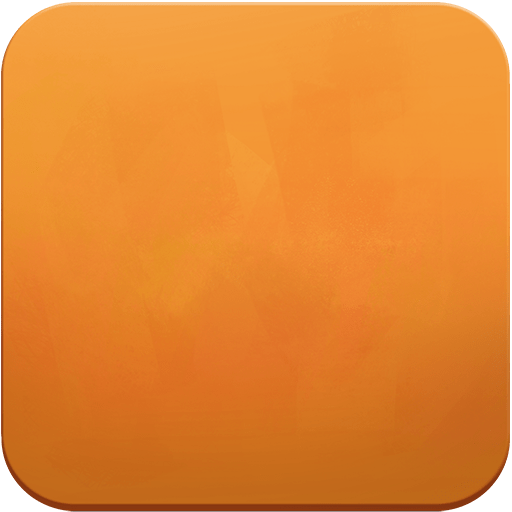 orange square as rendered by Twitter Emoji Stickers