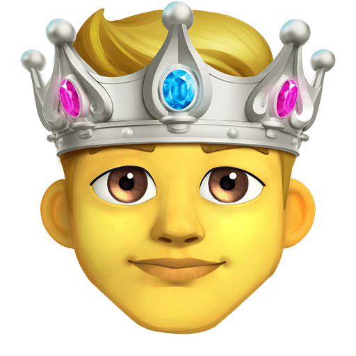 prince as rendered by Twitter Emoji Stickers