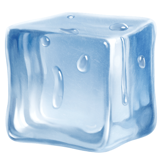 ice as rendered by Twitter Emoji Stickers