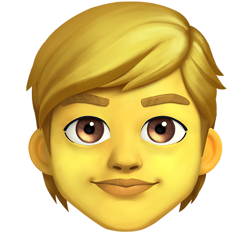 persona adulta as rendered by Twitter Emoji Stickers