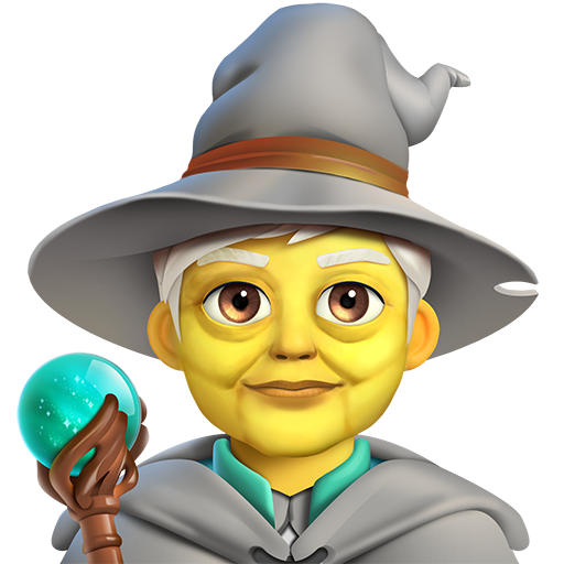mage as rendered by Twitter Emoji Stickers