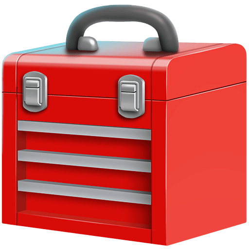 toolbox as rendered by Twitter Emoji Stickers