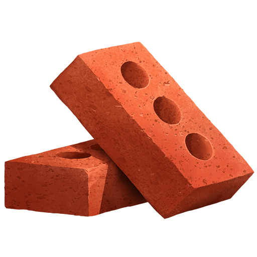brick as rendered by Twitter Emoji Stickers