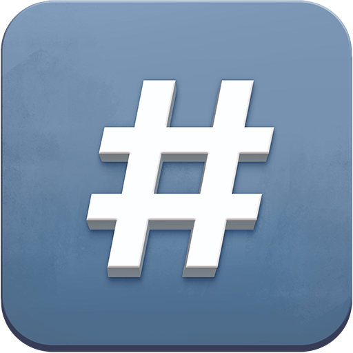hash sign as rendered by Twitter Emoji Stickers