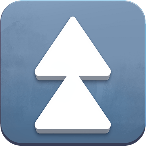 fast up button as rendered by Twitter Emoji Stickers