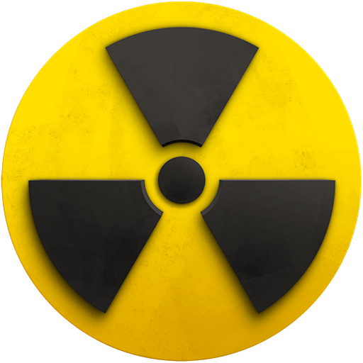 Radioaktiv as rendered by Twitter Emoji Stickers