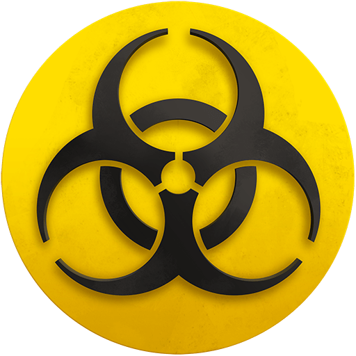 Biogefährdung as rendered by Twitter Emoji Stickers