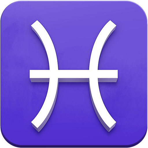 Segno zodiacale dei Pesci as rendered by Twitter Emoji Stickers