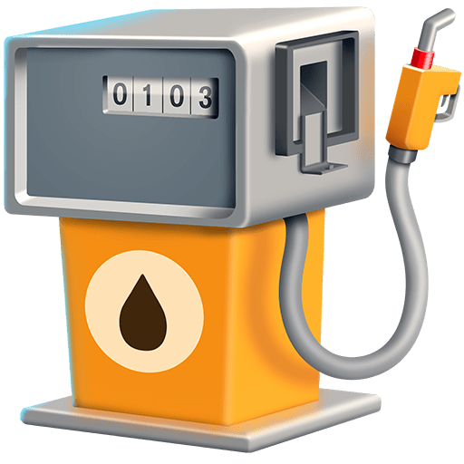 stazione di servizio as rendered by Twitter Emoji Stickers