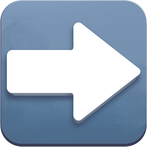 freccia rivolta verso destra as rendered by Twitter Emoji Stickers