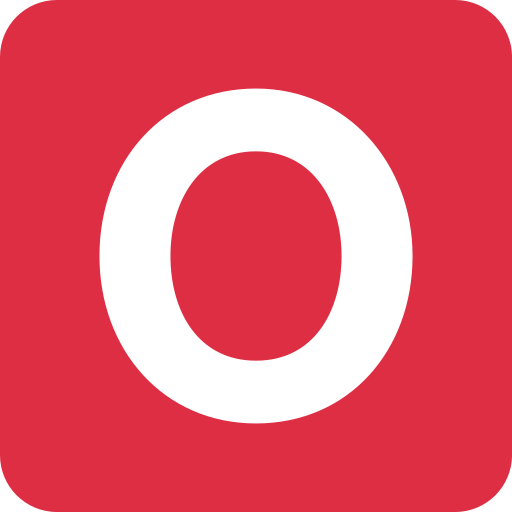 O button (blood type) as rendered by Twitter / X