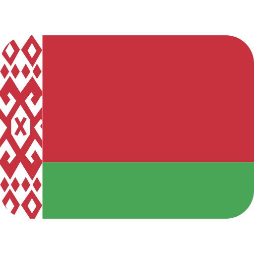 flag: Belarus as rendered by Twitter / X
