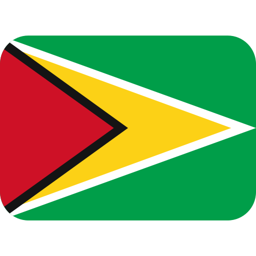 flag: Guyana as rendered by Twitter / X