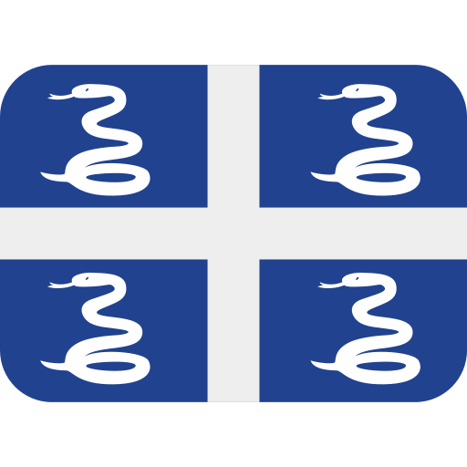 flag: Martinique as rendered by Twitter / X