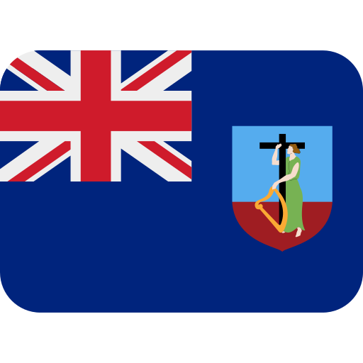 Flagge: Montserrat as drawn by Twitter / X in 2026 01 09 Update