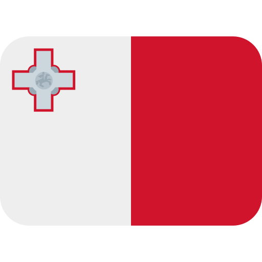 flag: Malta as rendered by Twitter / X