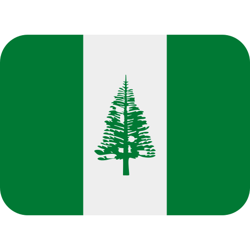 flag: Norfolk Island as rendered by Twitter / X