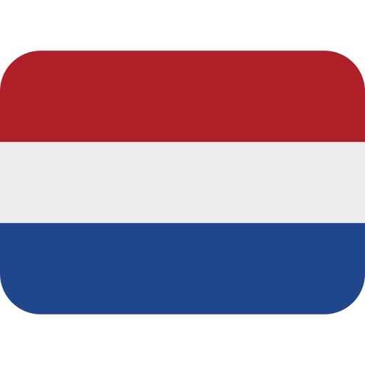 flag: Netherlands as rendered by Twitter / X