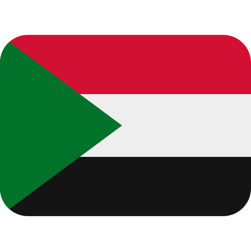 Bandera: Sudán as rendered by Twitter / X