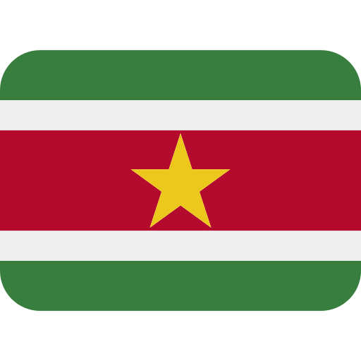 flag: Suriname as rendered by Twitter / X