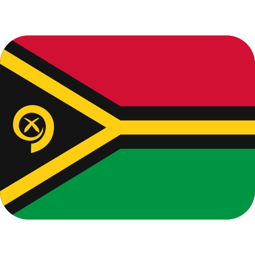 flag: Vanuatu as rendered by Twitter / X