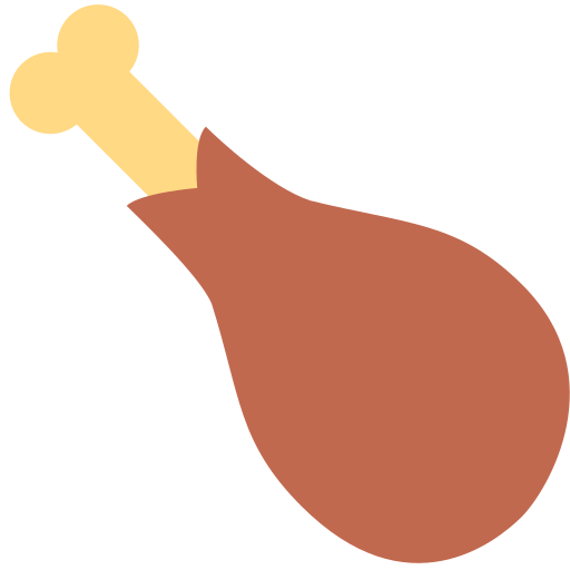 poultry leg as rendered by Twitter / X