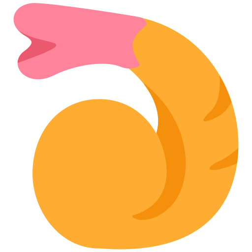 fried shrimp as rendered by Twitter / X