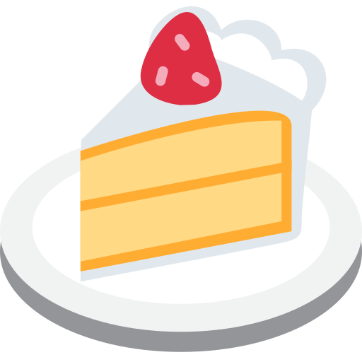 ショートケーキ as rendered by Twitter / X