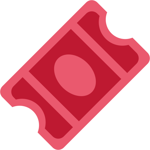 admission tickets as rendered by Twitter / X