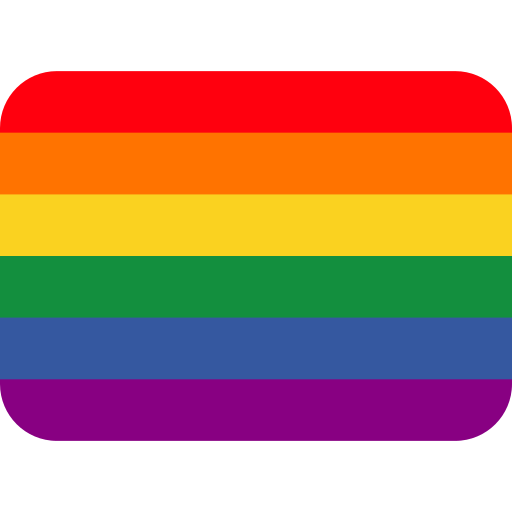 Rainbow Flag as drawn by Twitter / X in 2026 01 09 Update