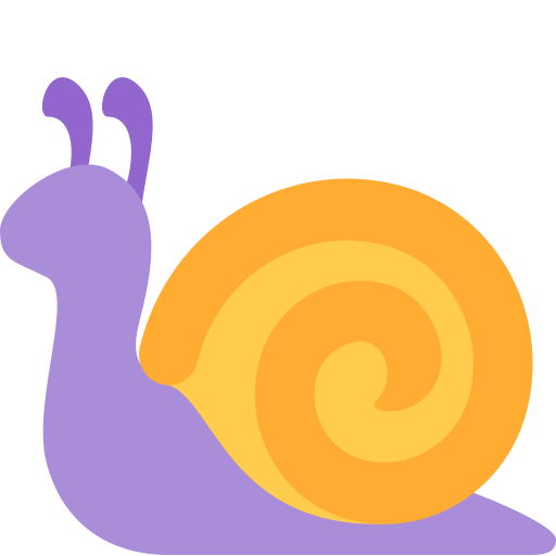 蜗牛 as rendered by Twitter / X
