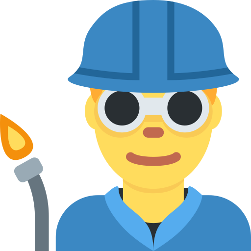 man factory worker as rendered by Twitter / X