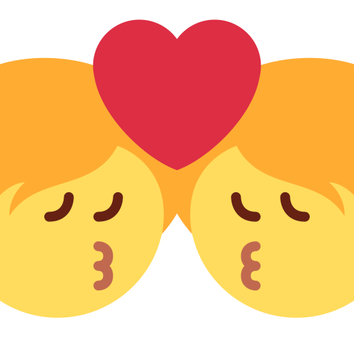 kiss as rendered by Twitter / X