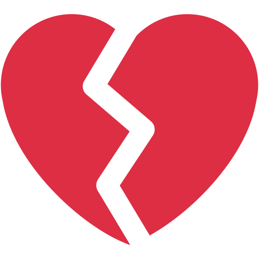 Broken Heart as drawn by Twitter / X in 2026 01 09 Update