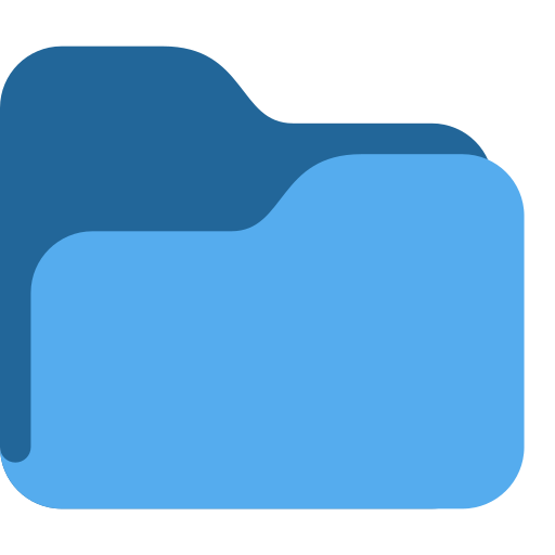 file folder as rendered by Twitter / X