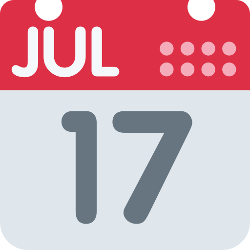 calendar as rendered by Twitter / X