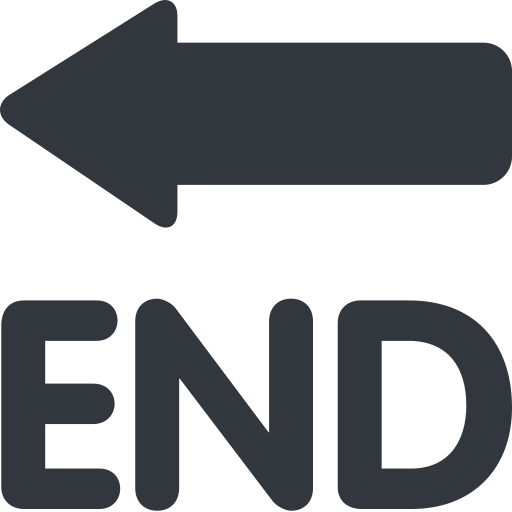 END-Pfeil as rendered by Twitter / X